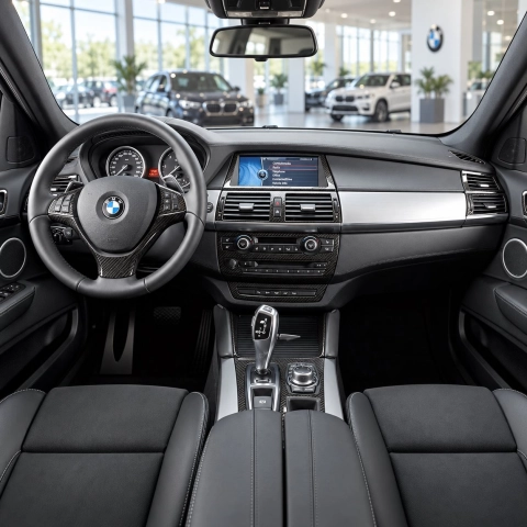 BMW X6 E71 2008-2014 3D kit décoration intérieure tableau de bord 41 pièces