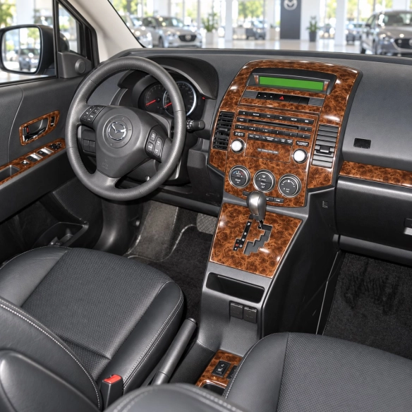 Mazda Mazda5 2008 - à aujourd’hui kit complet, sans navigation, sans Heated Seats kit décoration intérieure tableau de bord