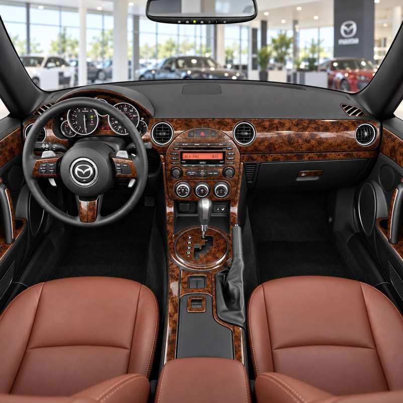 Mazda MX-5 Miata NC Mk3 2009-2015 3D kit décoration intérieure tableau de bord 40 pièces
