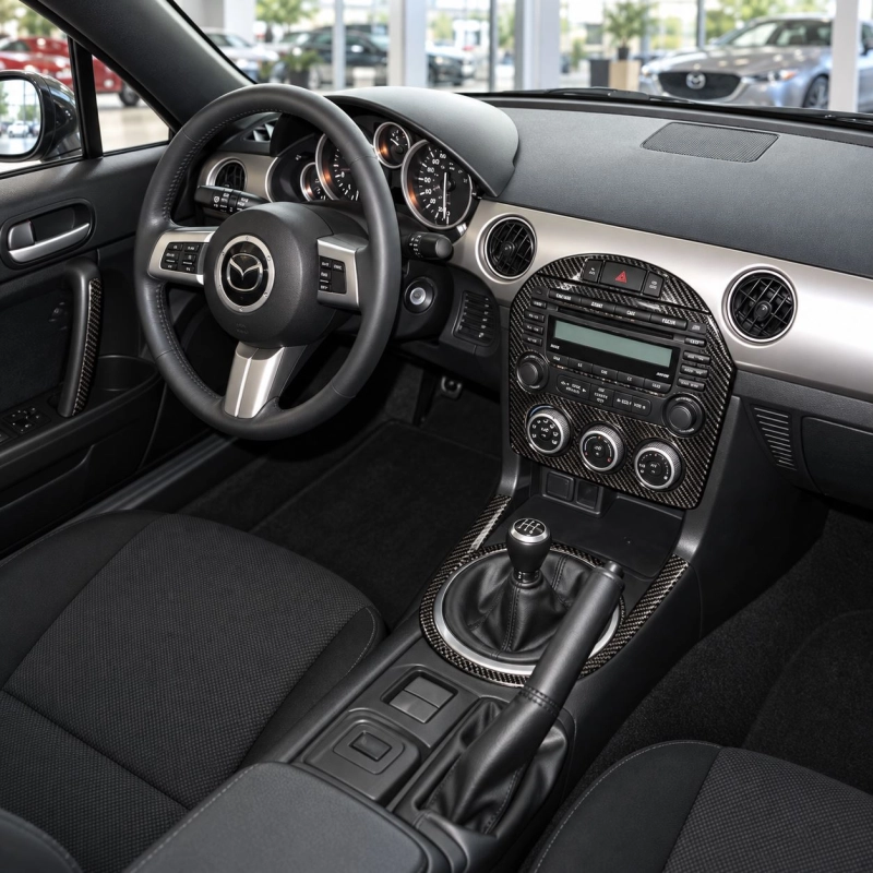 Mazda MX-5 Miata NC Mk3 2009-2015 3D kit décoration intérieure tableau de bord 40 pièces