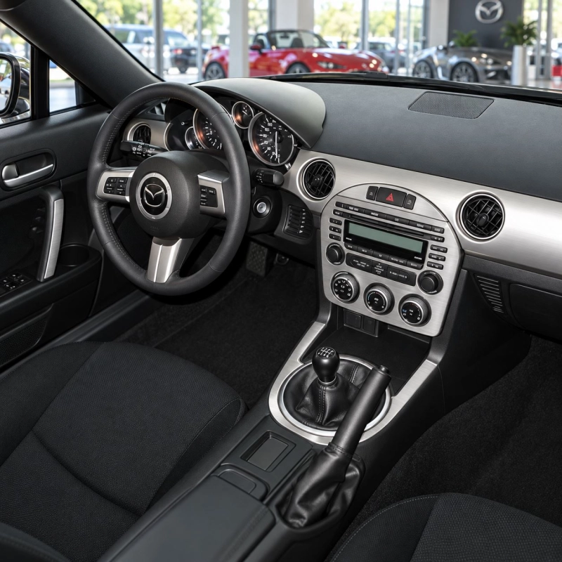 Mazda MX-5 Miata NC Mk3 2009-2015 3D kit décoration intérieure tableau de bord 40 pièces