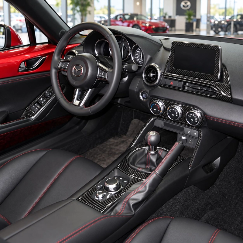 Mazda MX-5 Miata ND Mk4 2015-2020 3D kit décoration intérieure tableau de bord 25 pièces