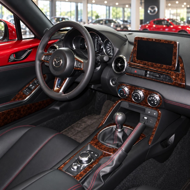 Mazda MX-5 Miata ND Mk4 2015-2020 3D kit décoration intérieure tableau de bord 25 pièces