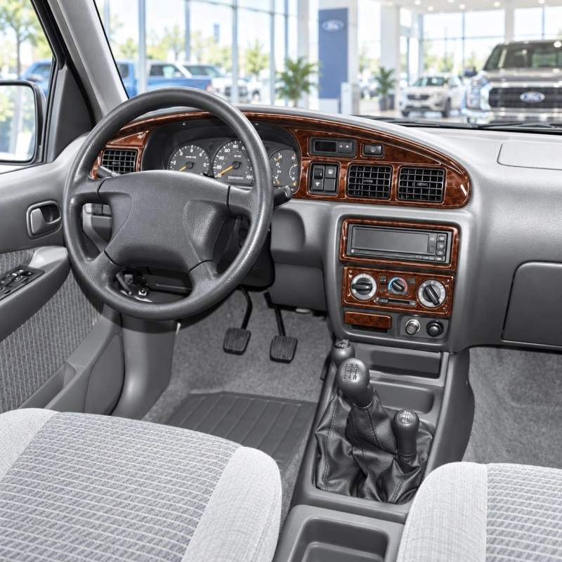 Mazda BT50 Pick-Up 1999-2006 3D kit décoration intérieure tableau de bord 12 pièces