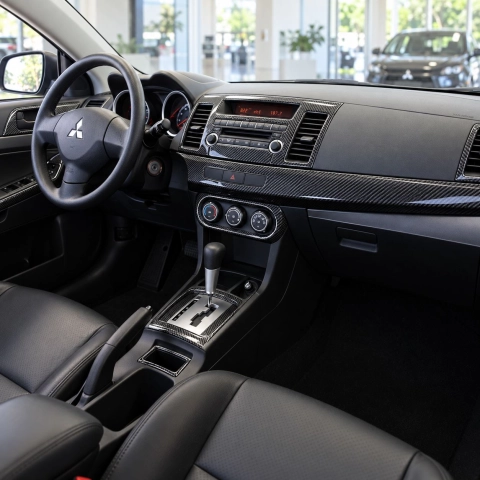 Mitsubishi Lancer-2008 kit décoration intérieure tableau de bord 28 pièces 2