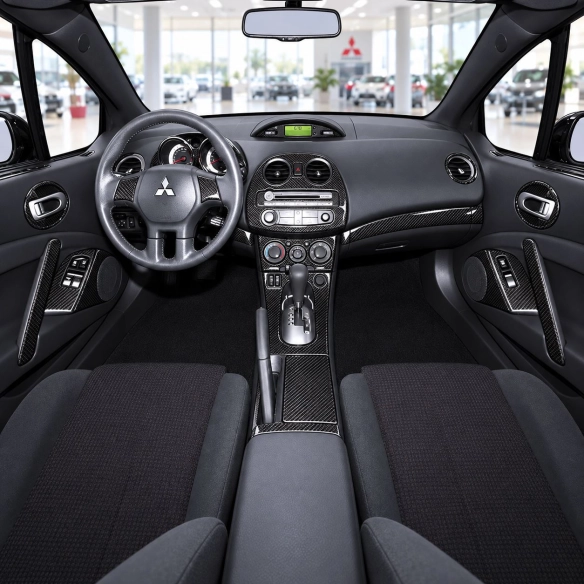 Mitsubishi Eclipse 2006 - à aujourd’hui boîte automatique kit décoration intérieure tableau de bord