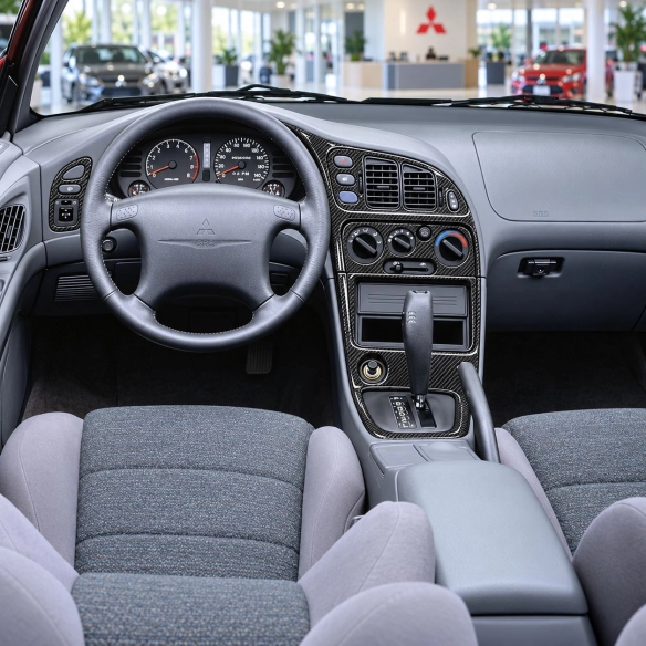 Mitsubishi Eclipse 1995-1999 Soft roof-Coupe kit décoration intérieure tableau de bord