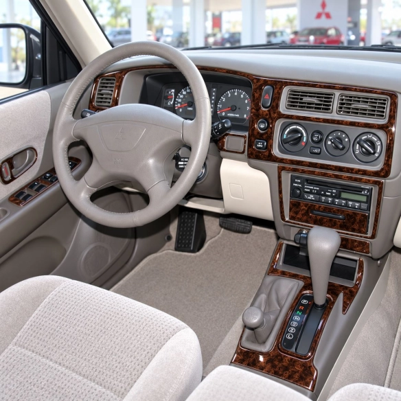 Mitsubishi Pajero Sport 2002 - à aujourd’hui 3D kit décoration intérieure tableau de bord 9 pièces