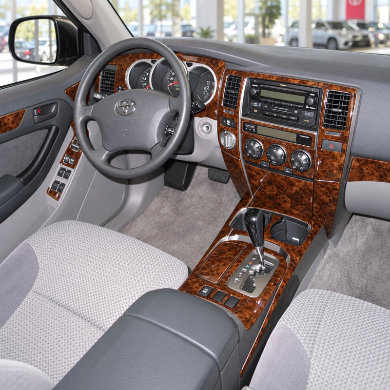 Toyota 4 Runner 2006-2009 kit complet, Covers Aluminum kit décoration intérieure tableau de bord