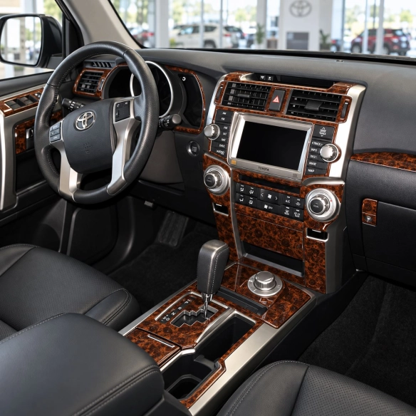 Toyota 4 Runner 2010 - à aujourd’hui avec navigation, 4 WD system, avec fer Switch kit décoration intérieure tableau de bord