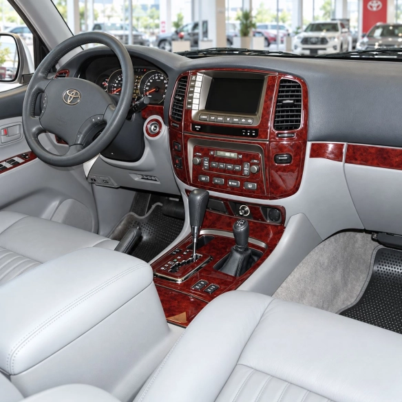 Toyota Land Cruiser 2003-2007 3D kit décoration intérieure tableau de bord 33 pièces