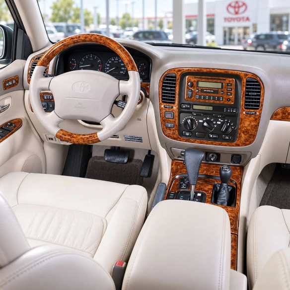 Toyota Landcruiser 1998-2003 3D kit décoration intérieure tableau de bord 16 pièces