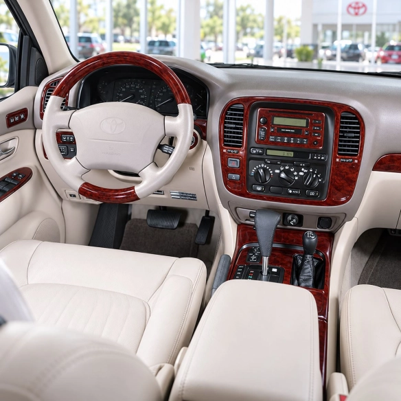 Toyota Landcruiser 1998-2003 3D kit décoration intérieure tableau de bord 16 pièces