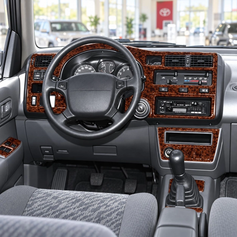 Toyota Rav 4 XA10 1994-2000 3D kit décoration intérieure tableau de bord 13 pièces