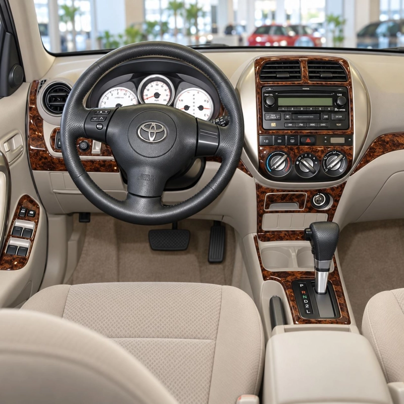 Toyota RAV-4 2003-2005 kit complet kit décoration intérieure tableau de bord