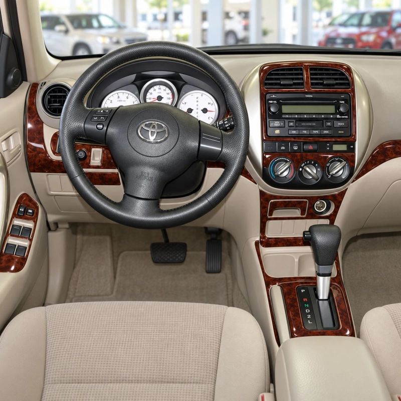Toyota RAV-4 2003-2005 kit complet kit décoration intérieure tableau de bord