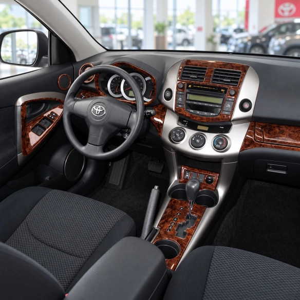 Toyota RAV-4 2006 - à aujourd’hui boîte automatique A/C Controls kit décoration intérieure tableau de bord