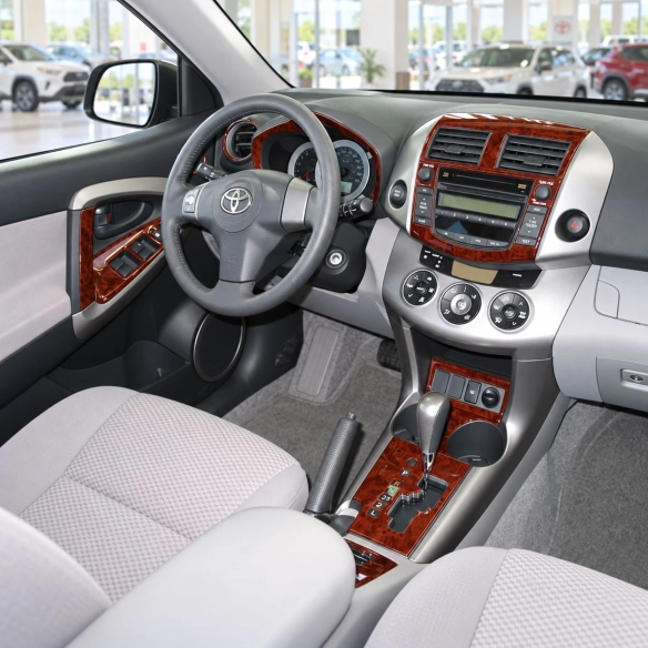 Toyota RAV-4 2006 - à aujourd’hui boîte automatique A/C Controls kit décoration intérieure tableau de bord