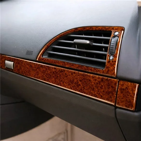 BMW 6-Series E 63 2008-2010 kit décor tableau de bord 3D, 41 pièces