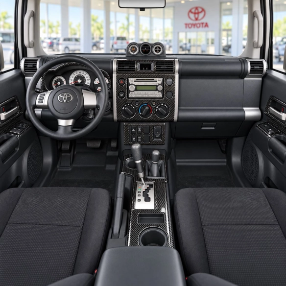 Toyota FJ Cruiser 2007 - à aujourd’hui kit de base, boîte automatique kit décoration intérieure tableau de bord