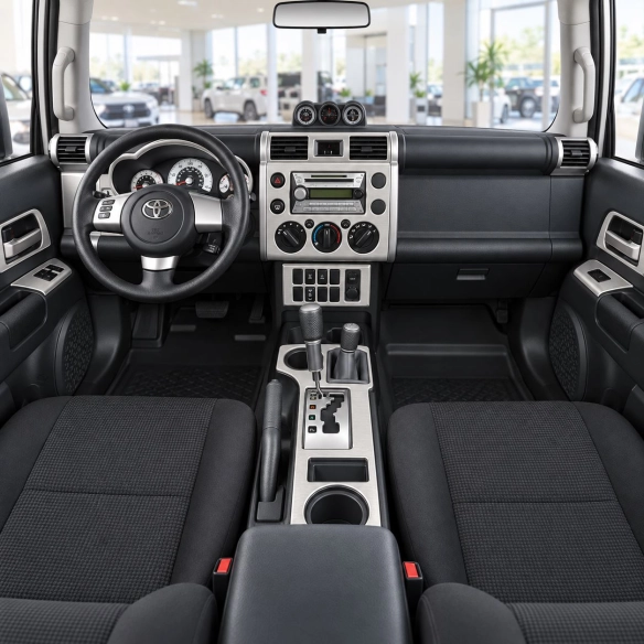 Toyota FJ Cruiser 2007 - à aujourd’hui kit de base, boîte manuelle boîte kit décoration intérieure tableau de bord