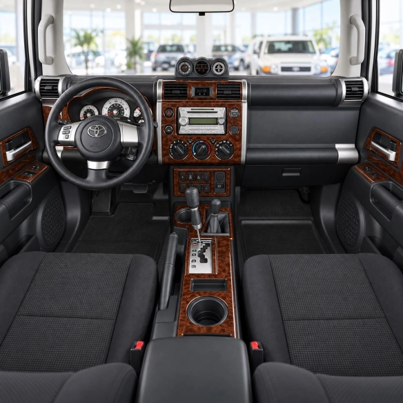 Toyota FJ Cruiser 2007 - à aujourd’hui kit de base, boîte manuelle boîte kit décoration intérieure tableau de bord