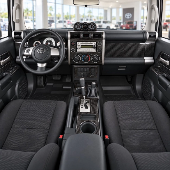 Toyota FJ Cruiser 2007 - à aujourd’hui kit complet, boîte automatique kit décoration intérieure tableau de bord