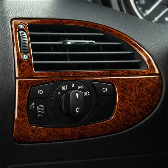 BMW 6-Series E 63 2008-2010 kit décor tableau de bord 3D, 41 pièces