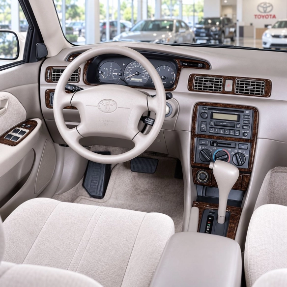 Toyota Camry 2000-2002 3D kit décoration intérieure tableau de bord 17 pièces
