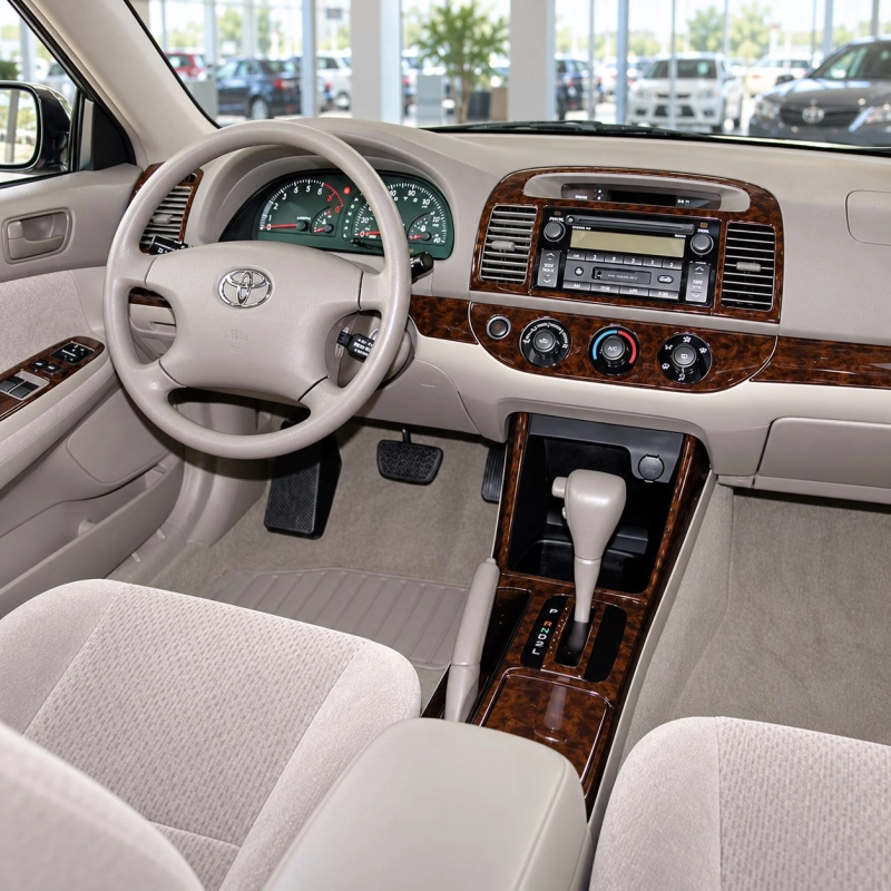 Toyota Camry 2002-2004 conformité OEM, avec navigation system kit décoration intérieure tableau de bord