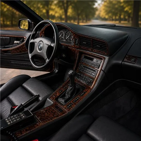 BMW 8 Series E31 1991-1997 set complet kit décor tableau de bord 3D