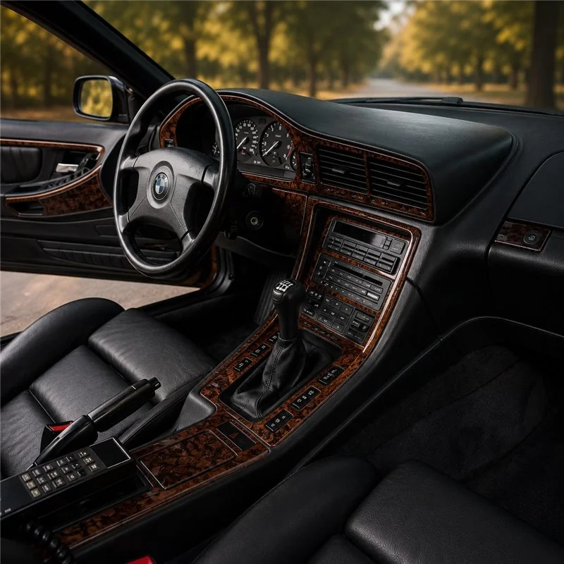 BMW 8 Series E31 1991-1997 set complet kit décor tableau de bord 3D