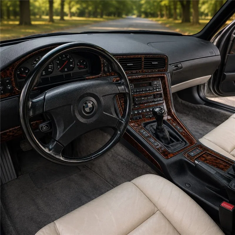 BMW 8 Series E31 1991-1997 set complet kit décor tableau de bord 3D