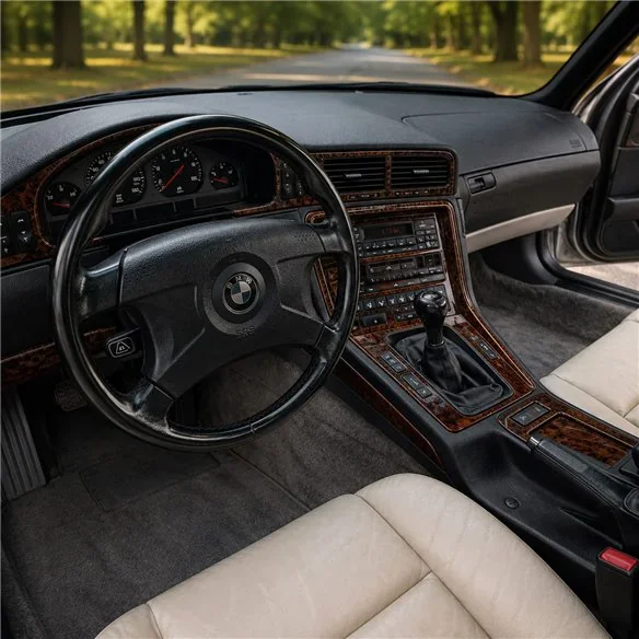BMW 8 Series E31 1991-1997 set complet kit décor tableau de bord 3D