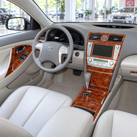 Toyota Camry 2007-2010 kit complet, 4 Cyl avec navigation kit décoration intérieure tableau de bord