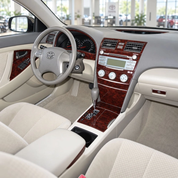 Toyota Camry 2007-2010 kit complet, 4 Cyl avec navigation kit décoration intérieure tableau de bord