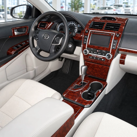 Toyota Camry 2012 - à aujourd’hui kit complet, avec Heating Seats kit décoration intérieure tableau de bord