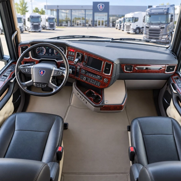 Scania NG-Series ab 2016 3D kit décoration intérieure tableau de bord 17 pièces
