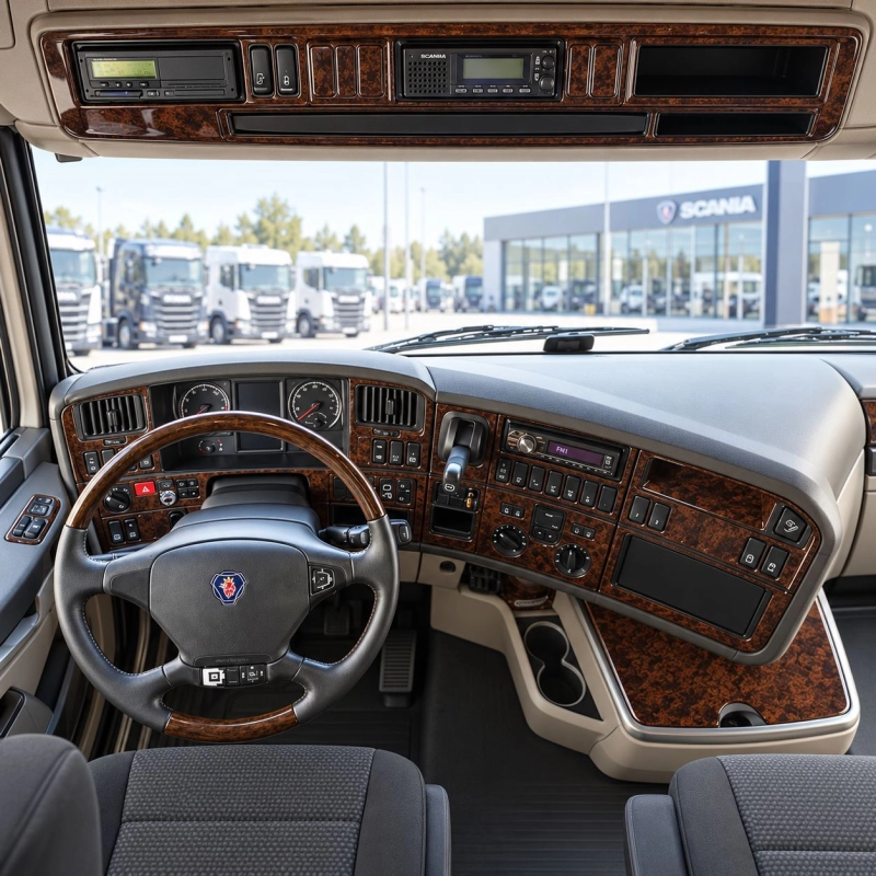 Scania R-Series R2 Reihe TopLine 2013 3D kit décoration intérieure tableau de bord 60 pièces