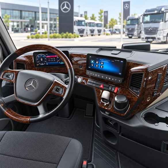 Mercedes Actros MK5 ab 2021 kit complet 3D kit décoration intérieure tableau de bord 43 pièces