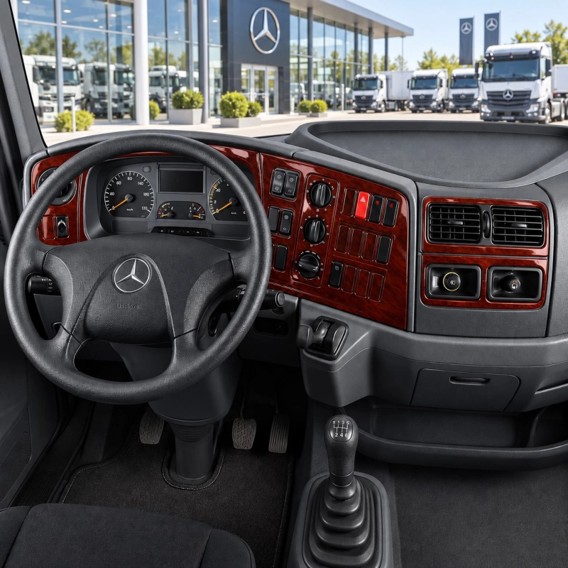 Mercedes Atego-Axor 2004 - à aujourd’hui 3D kit décoration intérieure tableau de bord 25 pièces
