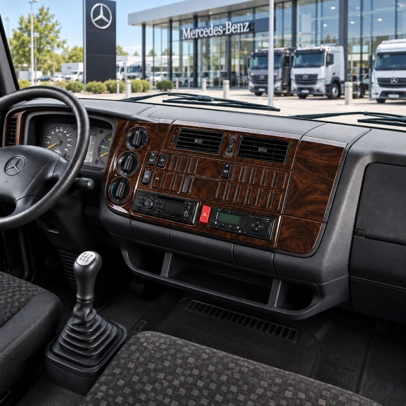 Mercedes Atego-Axor 2001-2004 3D kit décoration intérieure tableau de bord 51 pièces