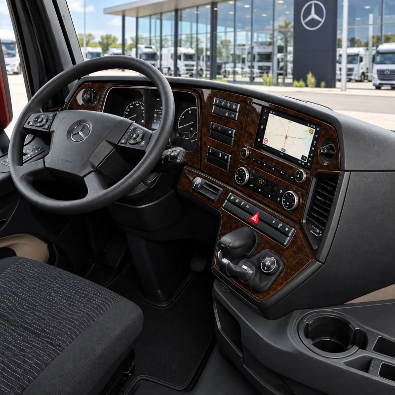 Mercedes Actros Antos 2016 - à aujourd’hui 3D kit décoration intérieure tableau de bord 24 pièces