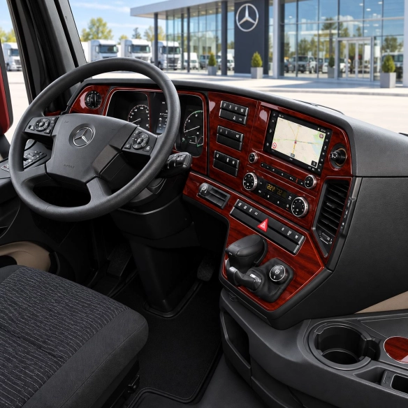 Mercedes Actros Antos 2016 - à aujourd’hui 3D kit décoration intérieure tableau de bord 24 pièces