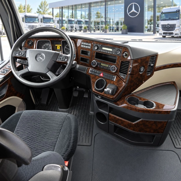 Mercedes Actros Antos 2016 - à aujourd’hui 3D kit décoration intérieure tableau de bord 26 pièces