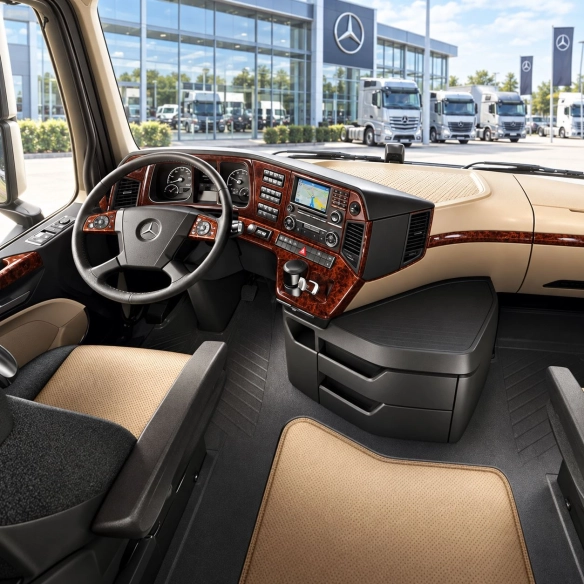 Mercedes Actros Antos 2016 - à aujourd’hui 3D kit décoration intérieure tableau de bord 26 pièces