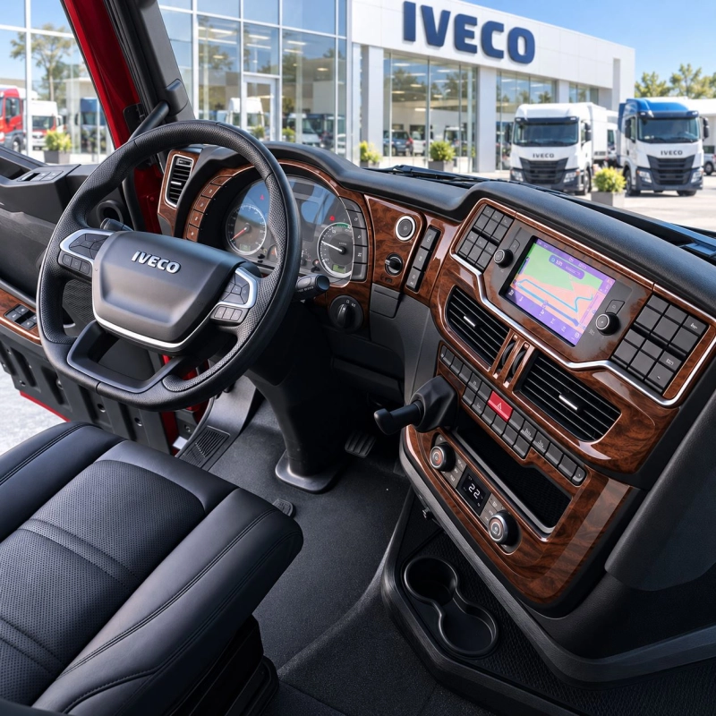 IVECO S-WAY 2019 3D kit décoration intérieure tableau de bord 17 pièces