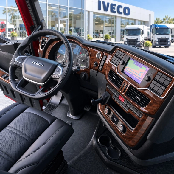 IVECO S-WAY 2019 3D kit décoration intérieure tableau de bord 17 pièces