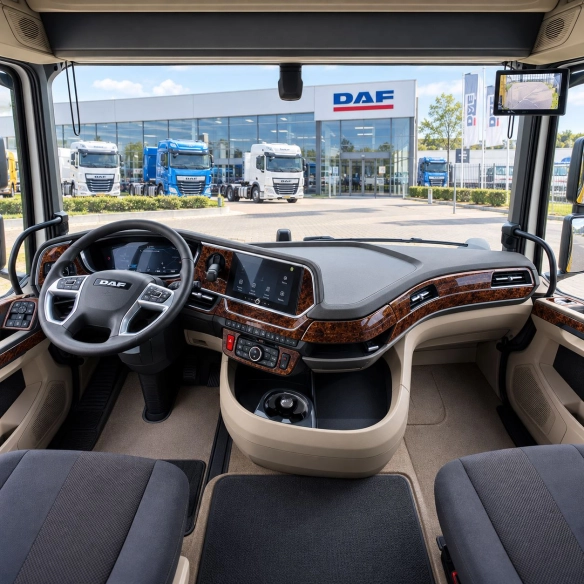 Daf XF XG XG-Plus 2021 3D kit décoration intérieure tableau de bord 27 pièces