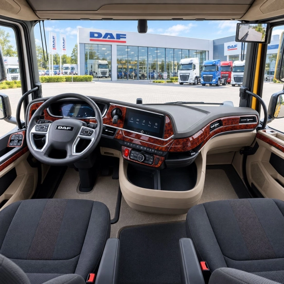 Daf XF XG XG-Plus 2021 3D kit décoration intérieure tableau de bord 27 pièces